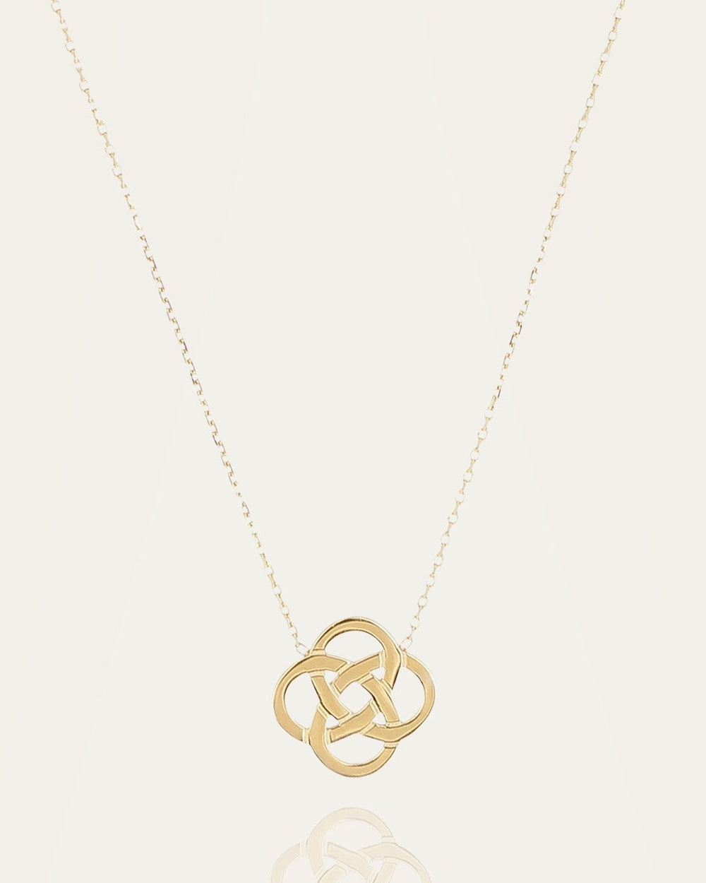 Collier Infini (Acier doré)