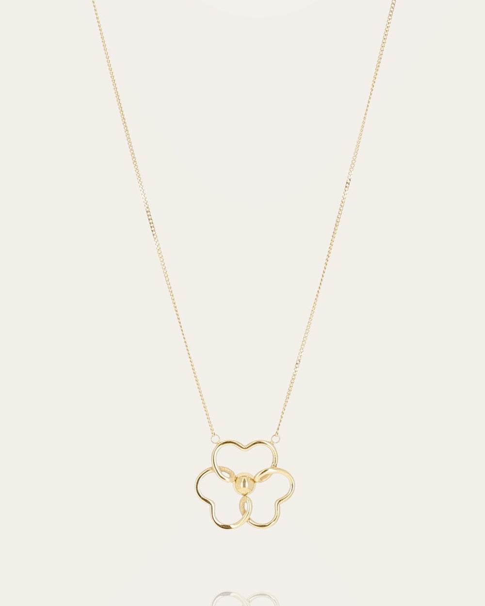 Collier Albino (Acier doré)