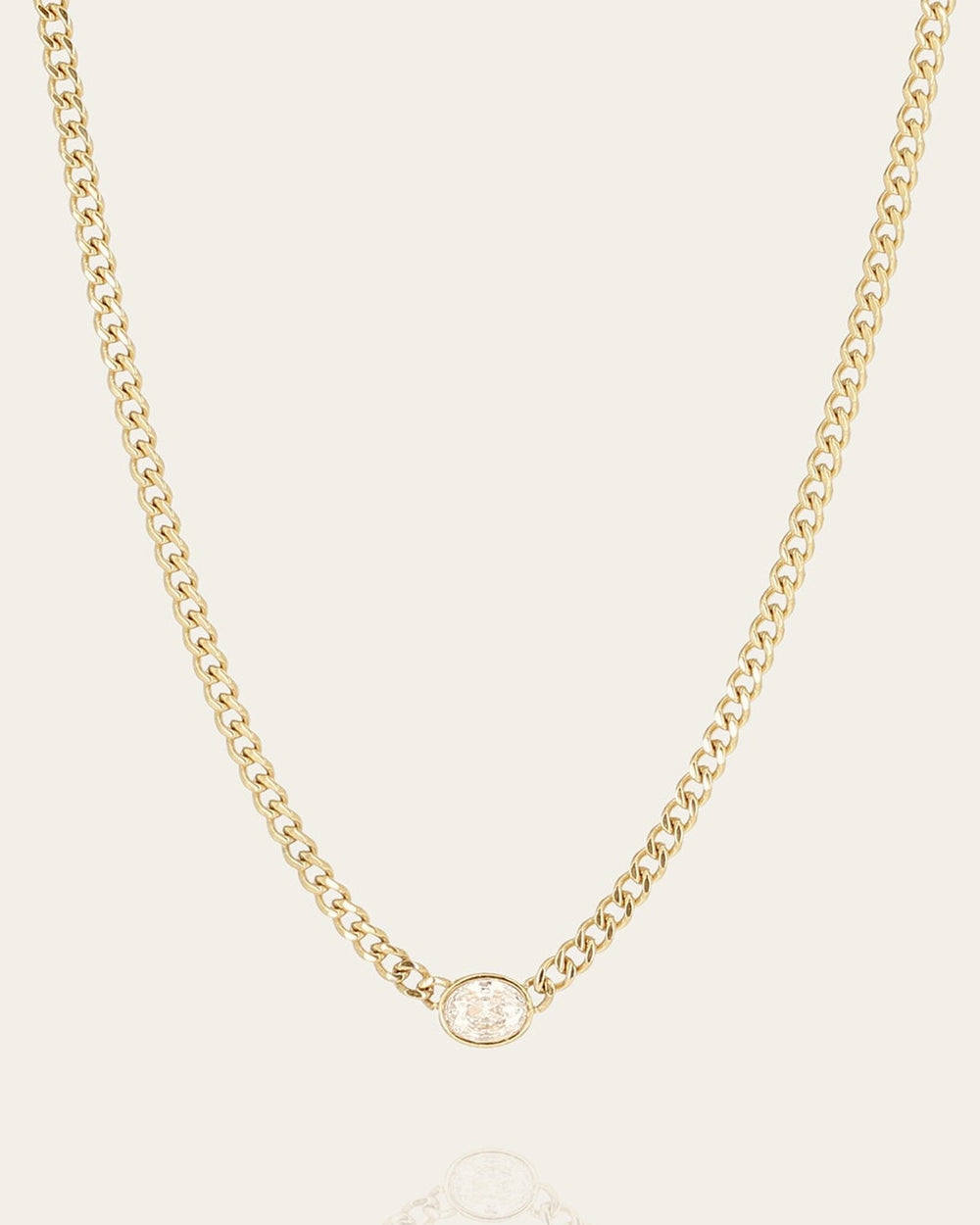 Collier Grazia (Acier doré)