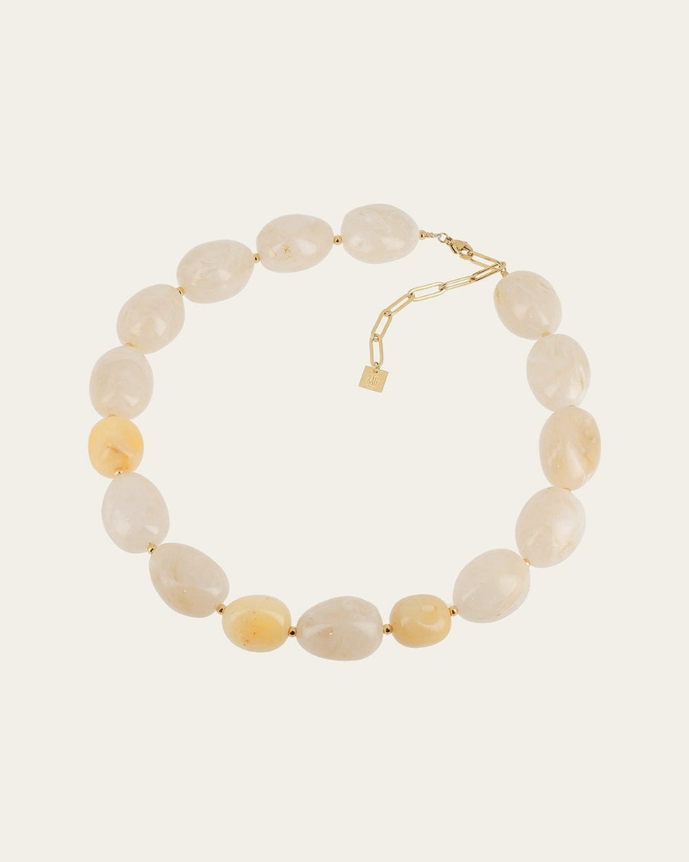 Collier Tatiana (Acier doré)