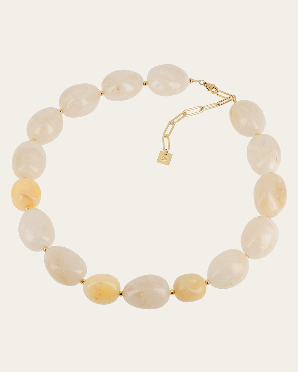 Collier Tatiana (Acier doré)
