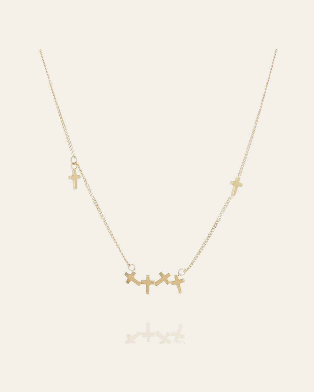 Beata Necklace (Gold-plated Steel)