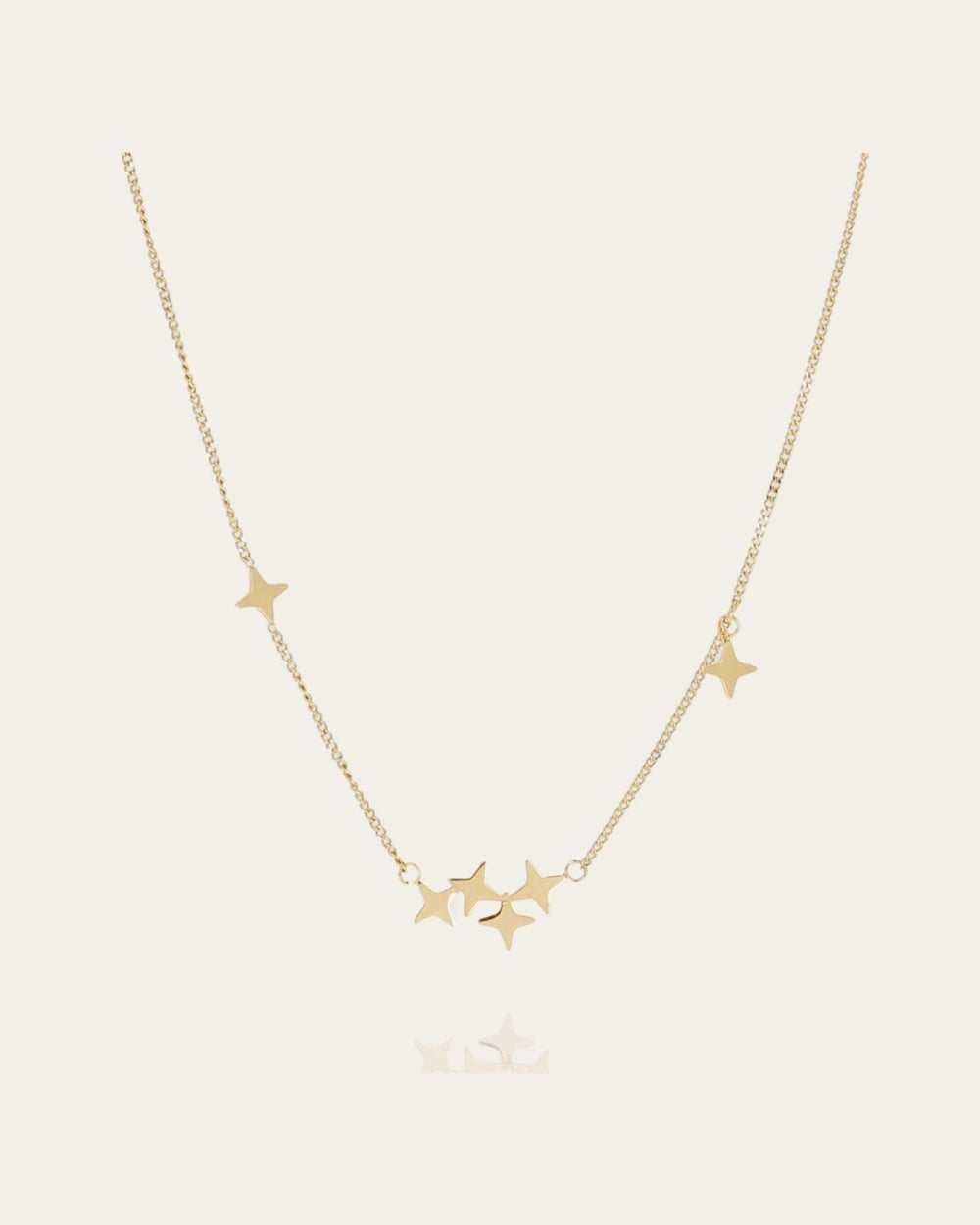Massimo Necklace (Gold-plated steel)