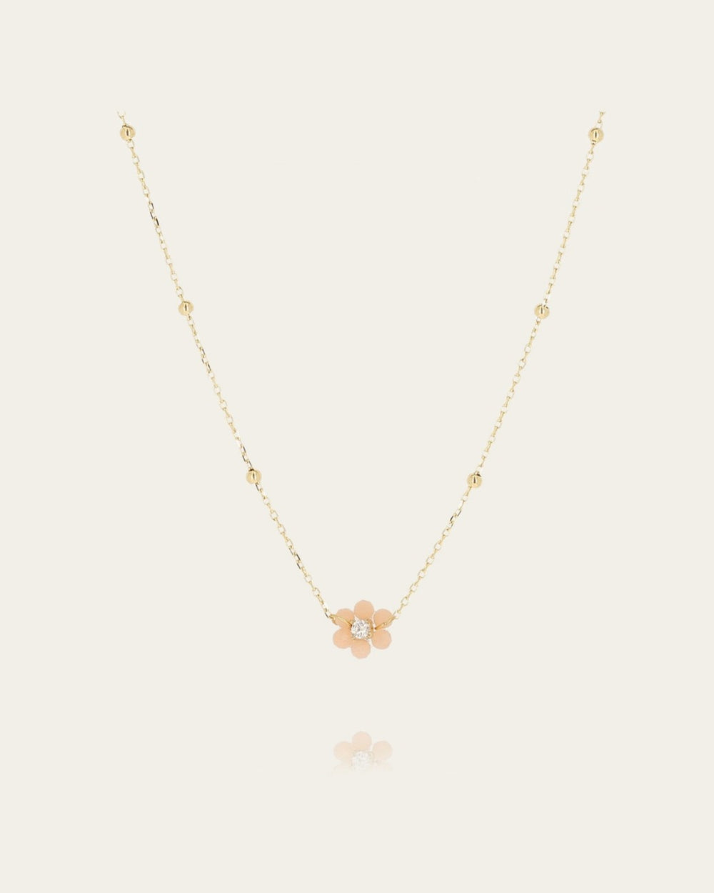 Petalo Necklace (Gold-plated Steel)