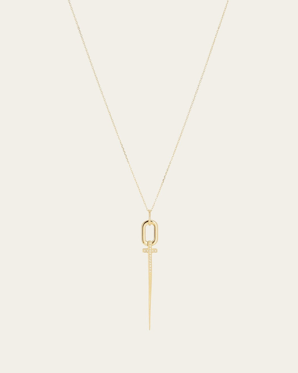 Rinaldo Necklace (Gold-plated steel)