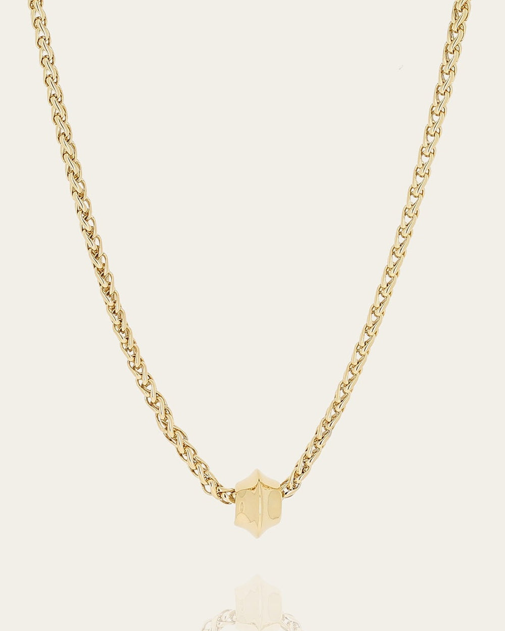 Hotori Necklace (Gold-plated Steel)