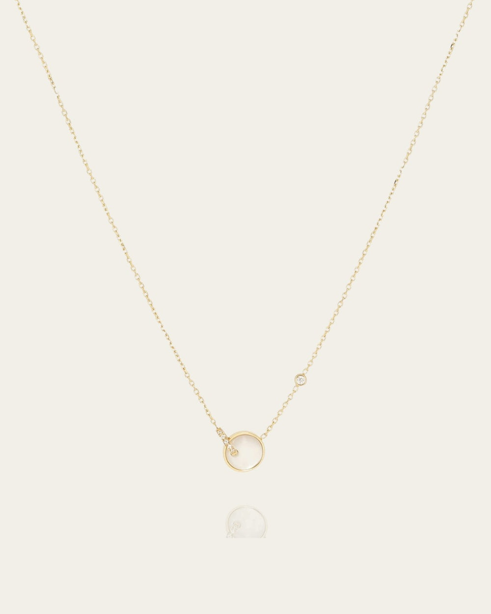 Ysolde Necklace (Gold-plated steel)