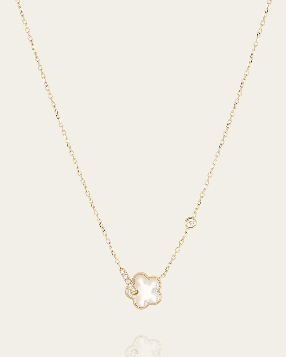 Naïs Necklace (Gold-plated steel)