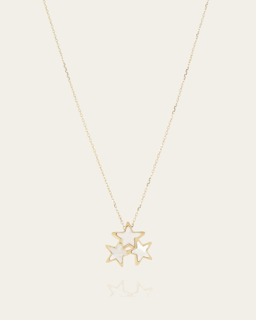 Collier Cyrielle (Acier doré)