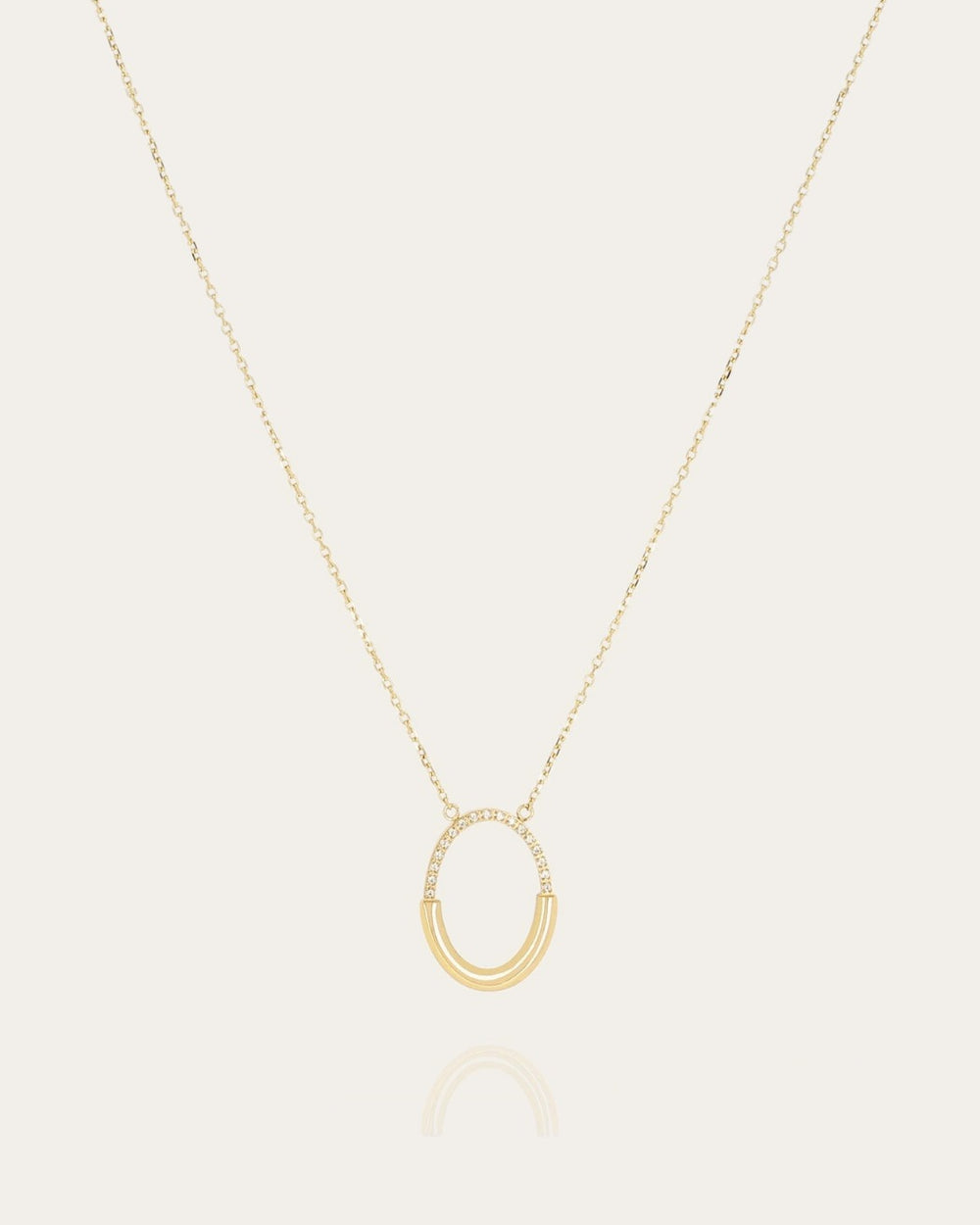 Leandro Necklace (Gold-plated steel)