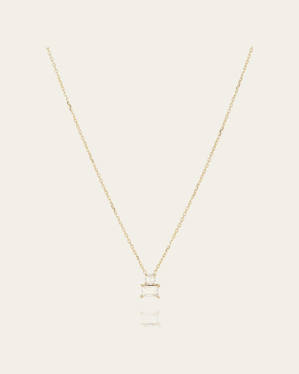 Enea Necklace (Gold-plated steel)