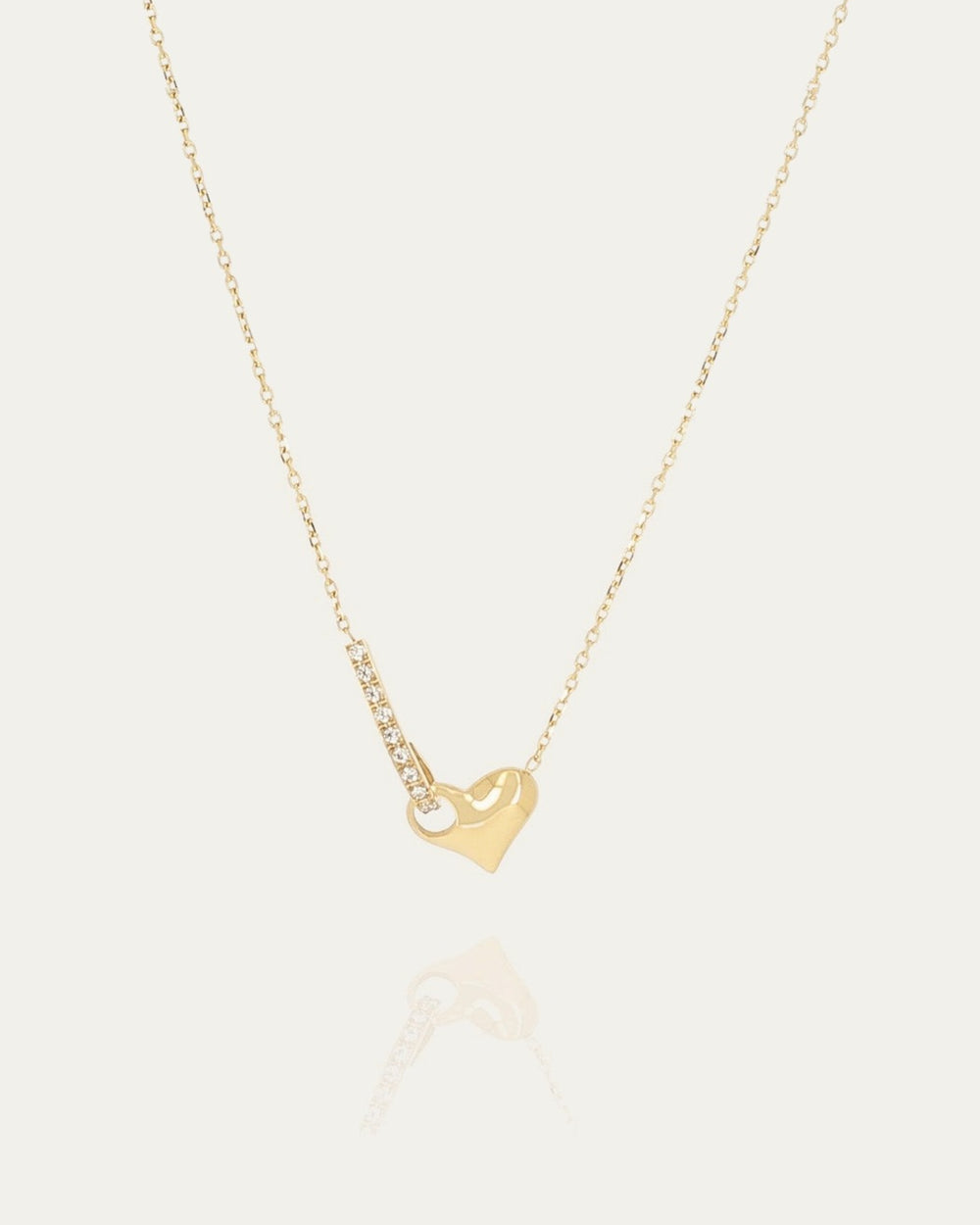 Sélénia Necklace (Gold-plated Steel)