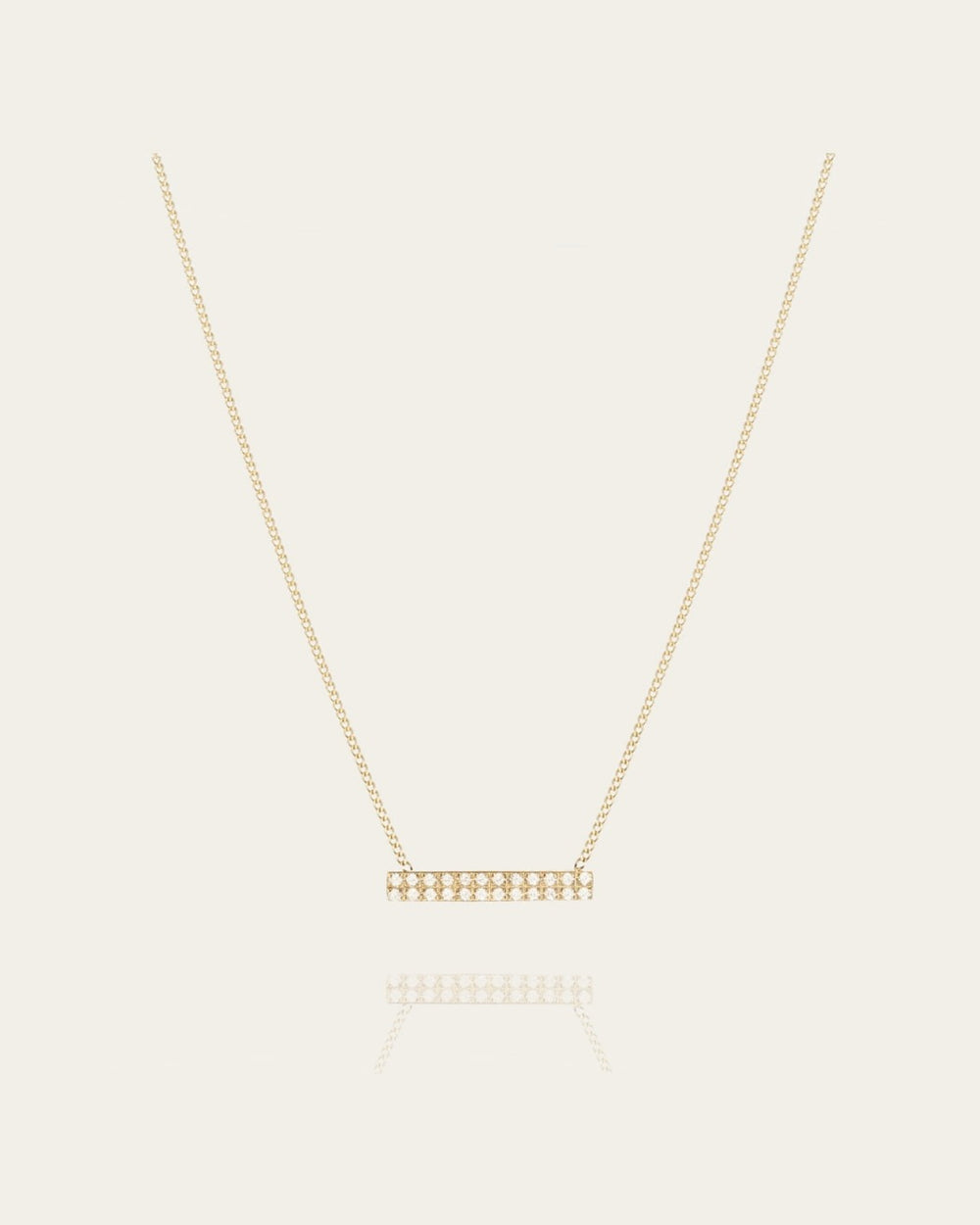 Cinzia Necklace (Gold-plated steel)