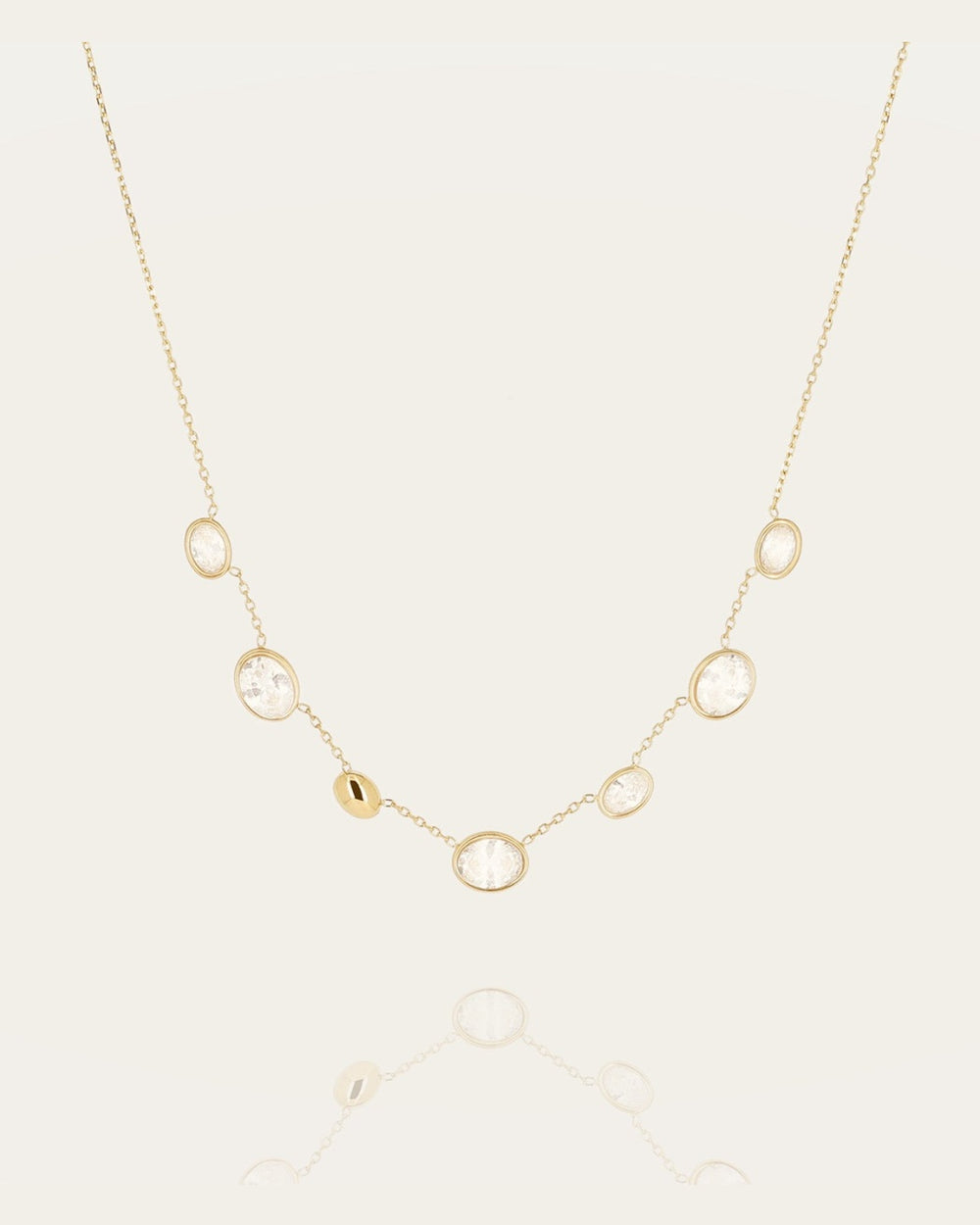 Collier Solyne (Acier doré)