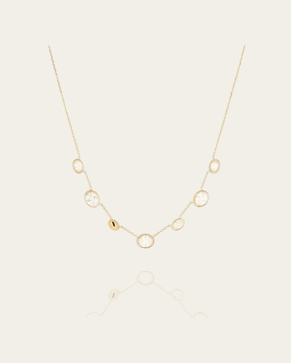 Solyne Necklace (Gold-plated Steel)