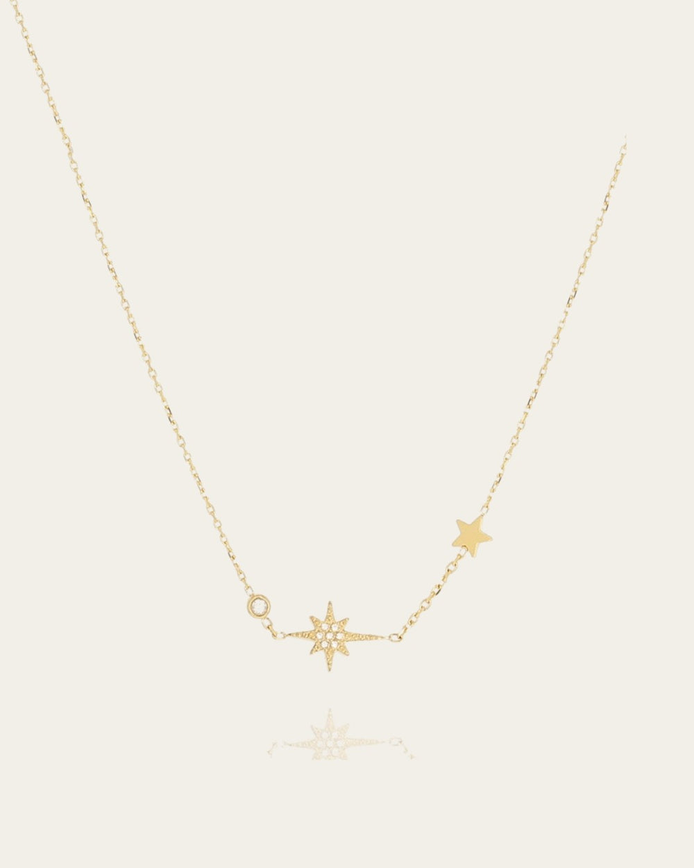Dresden Necklace (Gold-plated Steel)