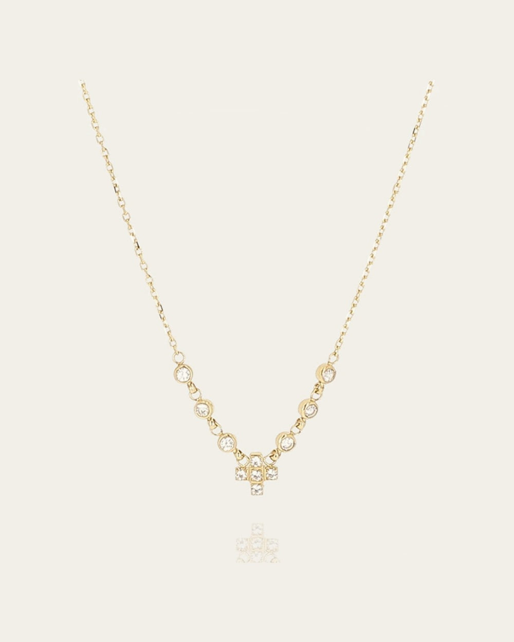 Baburu Necklace (Gold-plated steel)