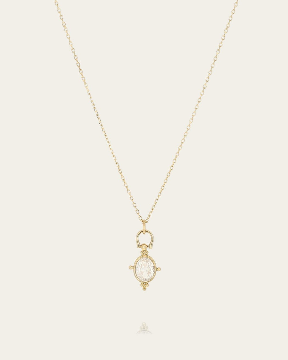 Collier Nysa (Acier doré)