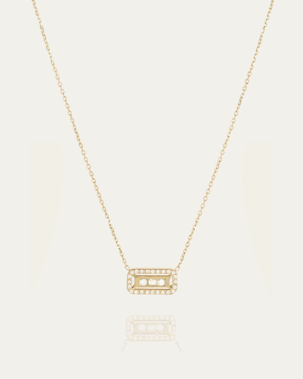 Cléophée Necklace (Gold-plated Steel)