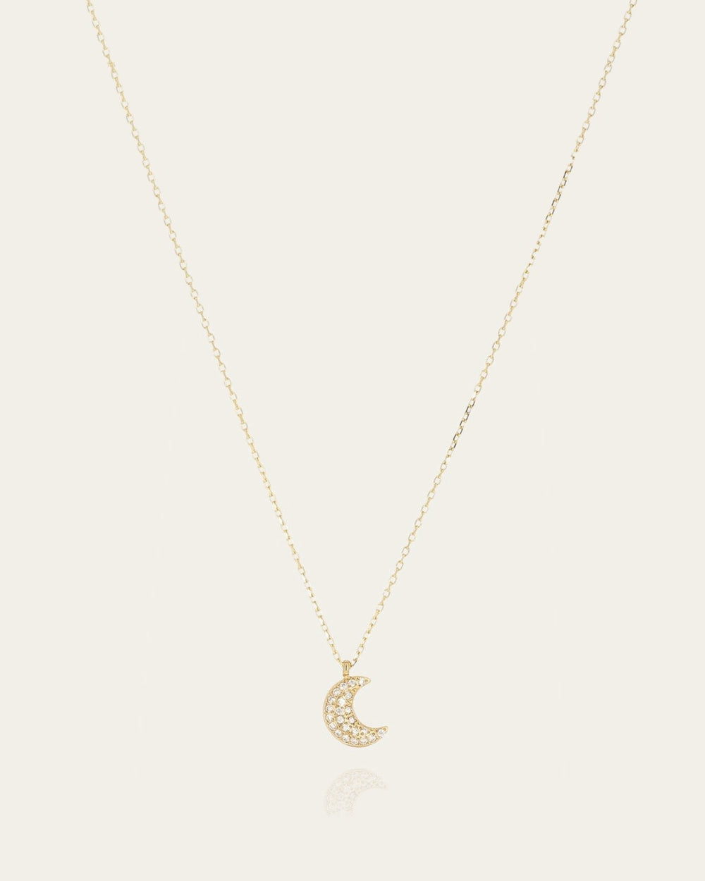 Necklace Noélie (Gold-plated steel)