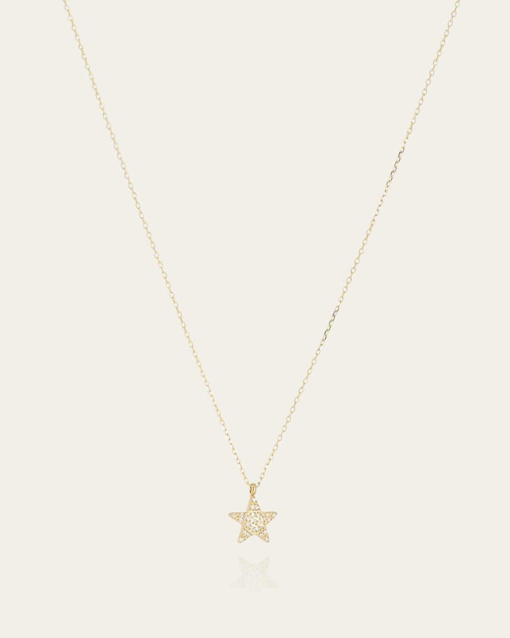 Caëlyne Necklace (Gold-plated Steel)