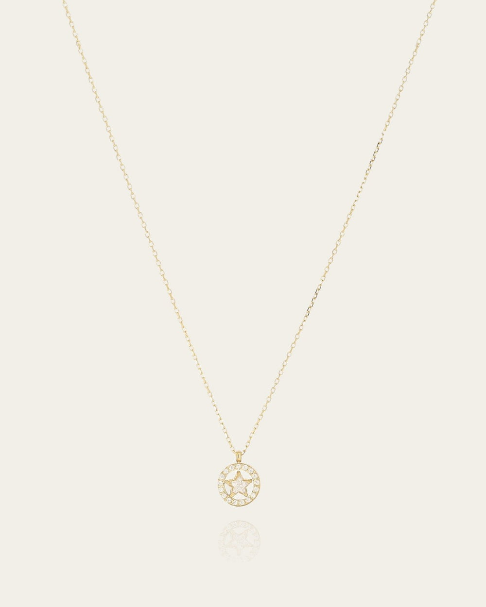 Collier Alvéria (Acier doré)