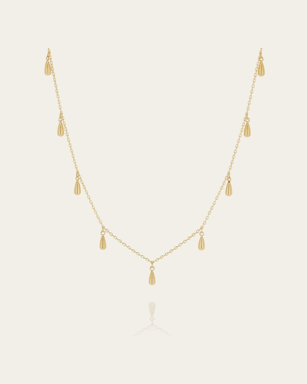 Aradeo Necklace (Gold-plated steel)