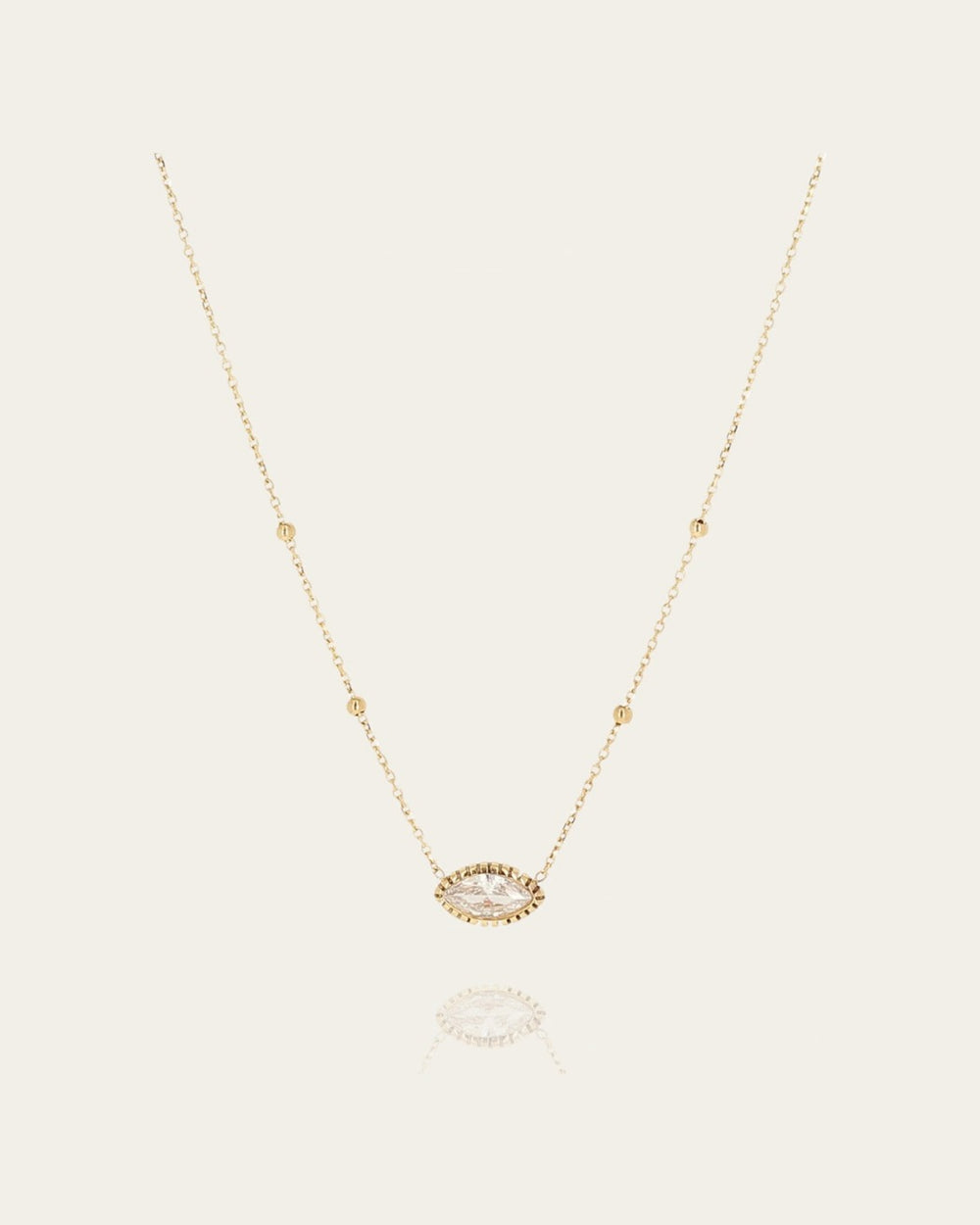 Funtana Necklace (Gold-plated Steel)