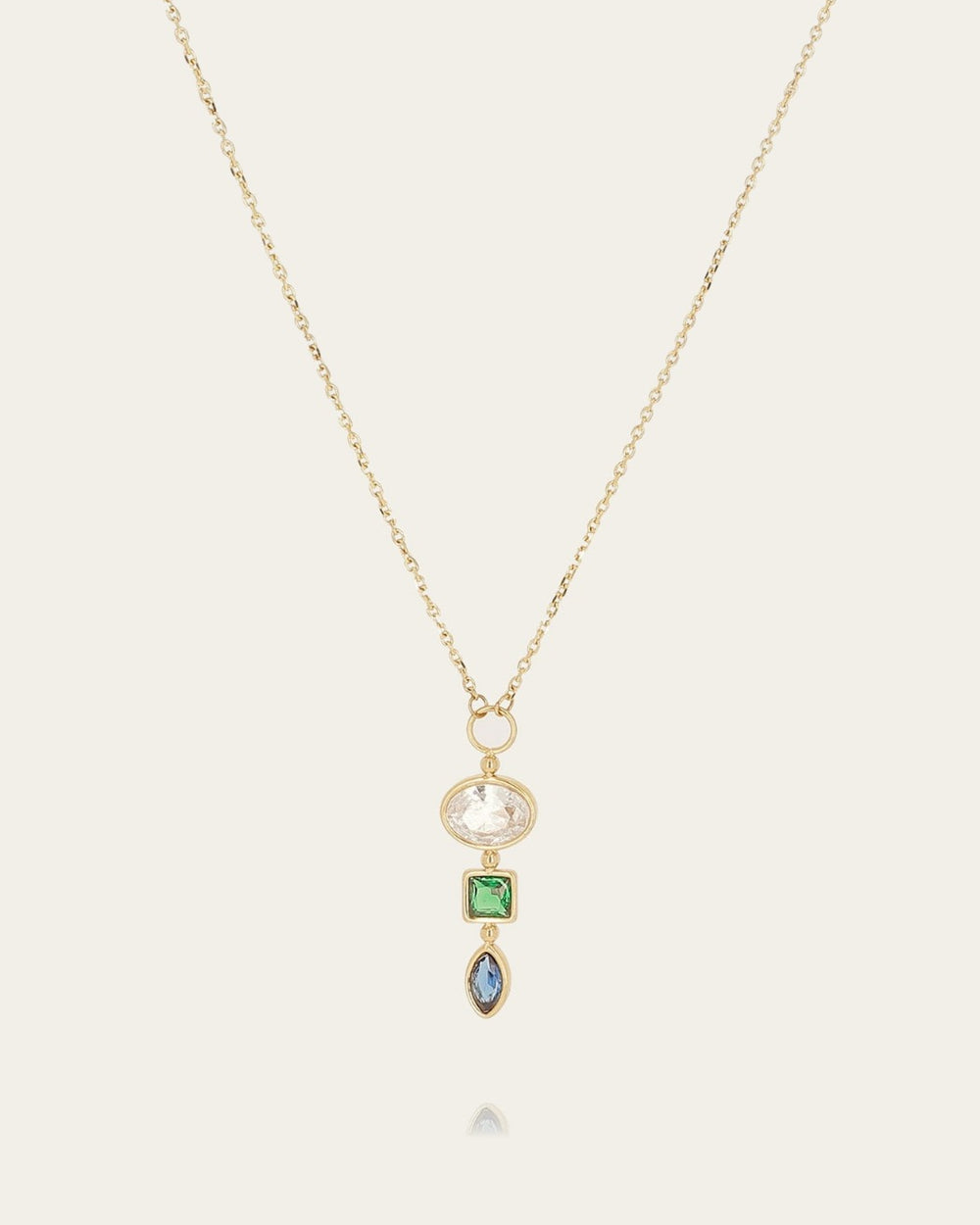 Capo Necklace (Gold-plated steel)