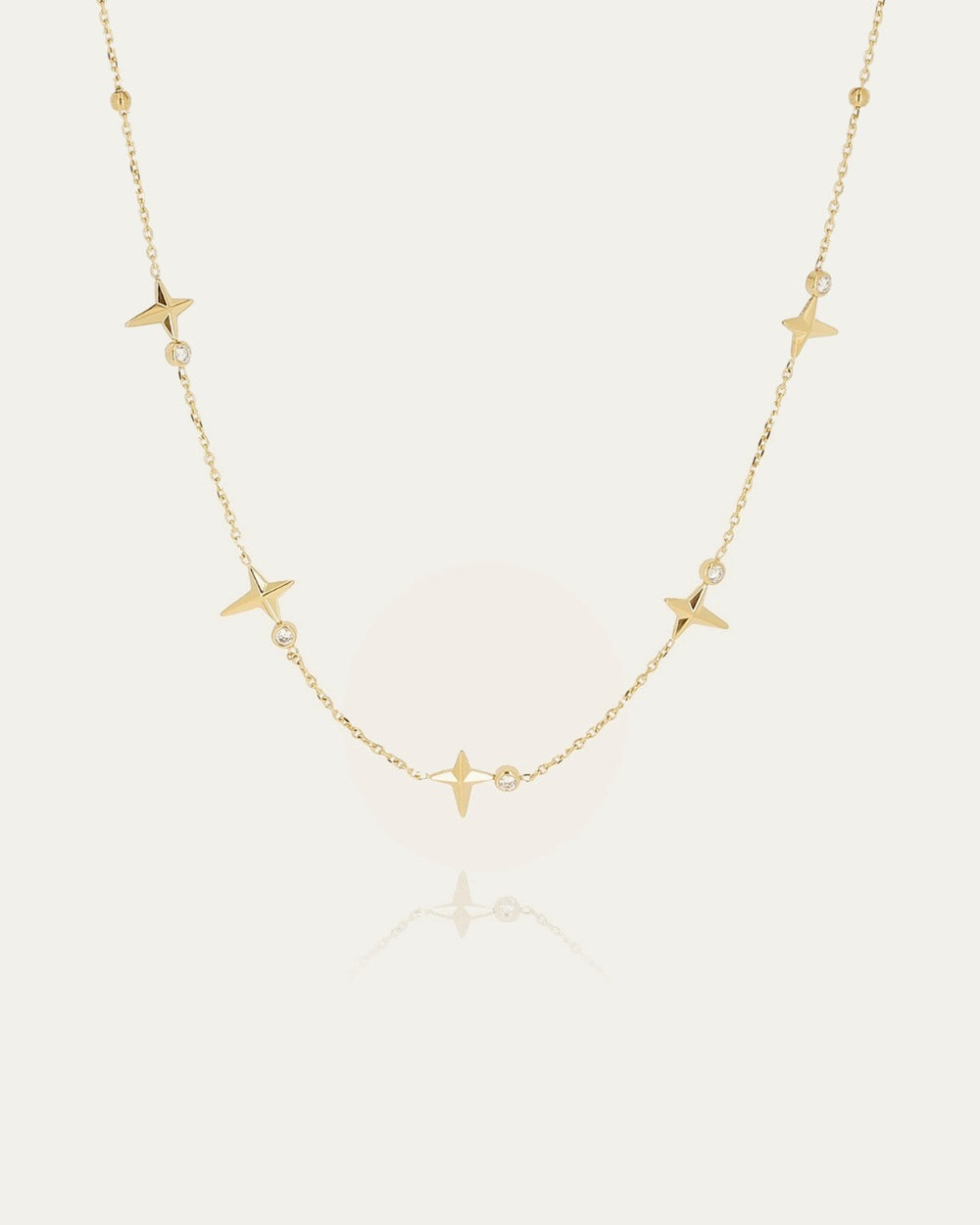Tandalo Necklace (Gold-plated steel)