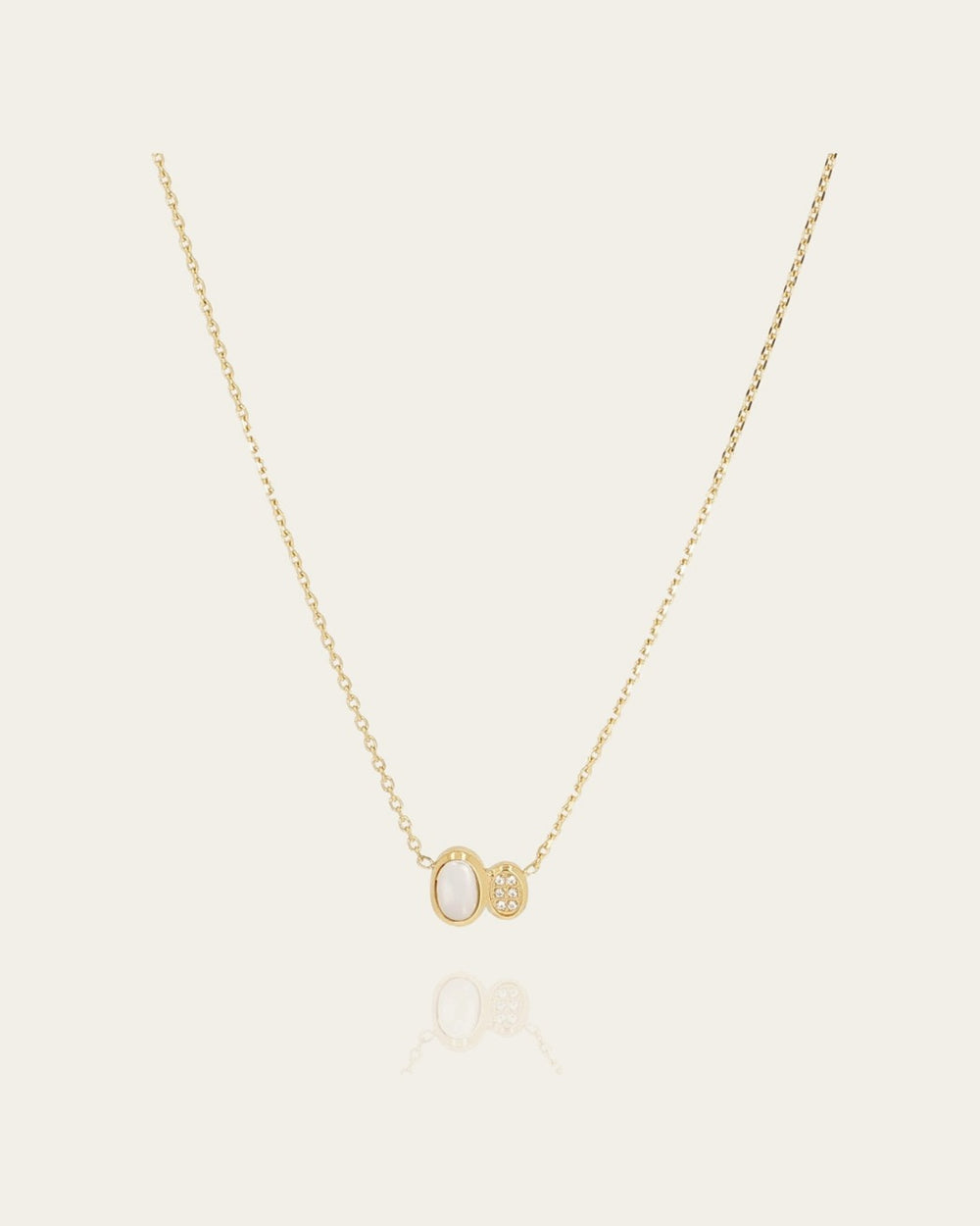 Nicolosi Necklace (Gold-plated steel)