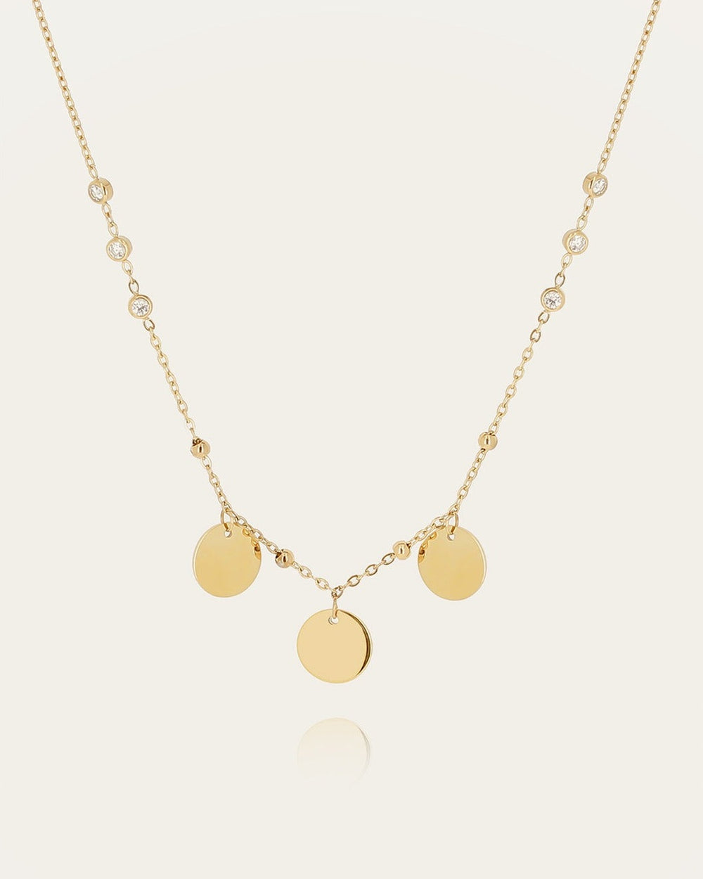 Collier Tergu (Acier doré)