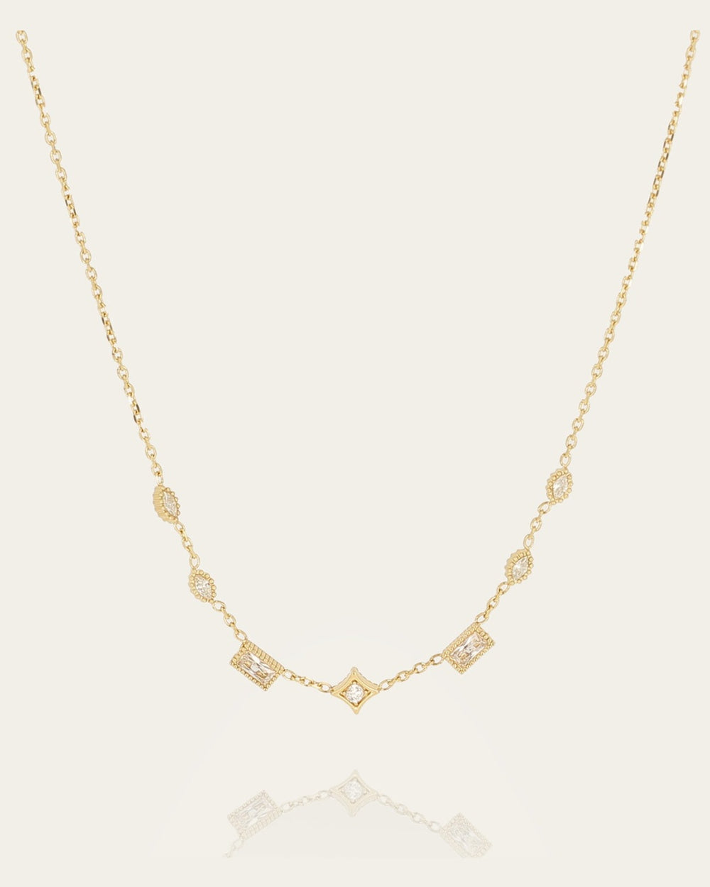 Collier Sersale (Acier doré)