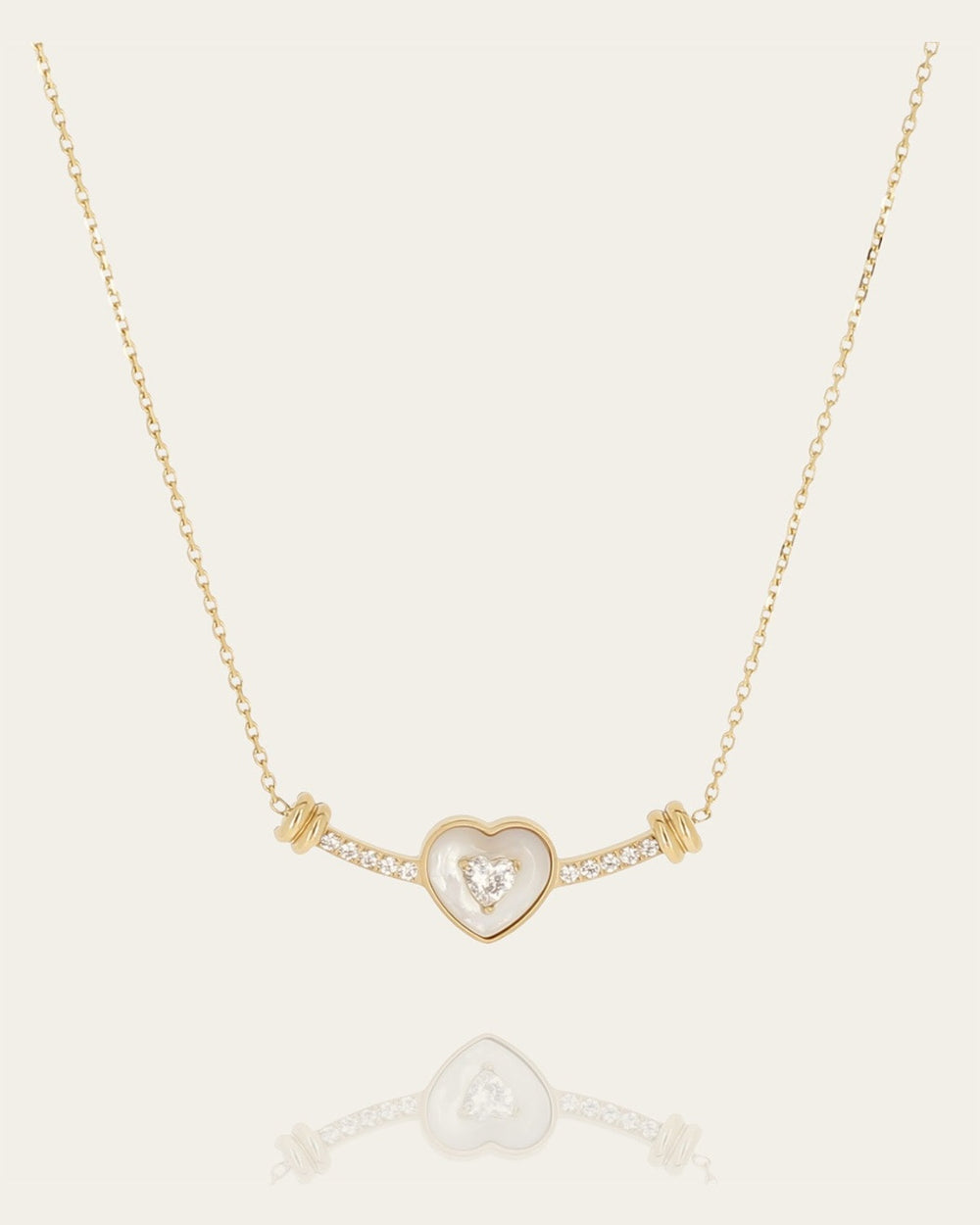 Collier Enas (Acier doré)