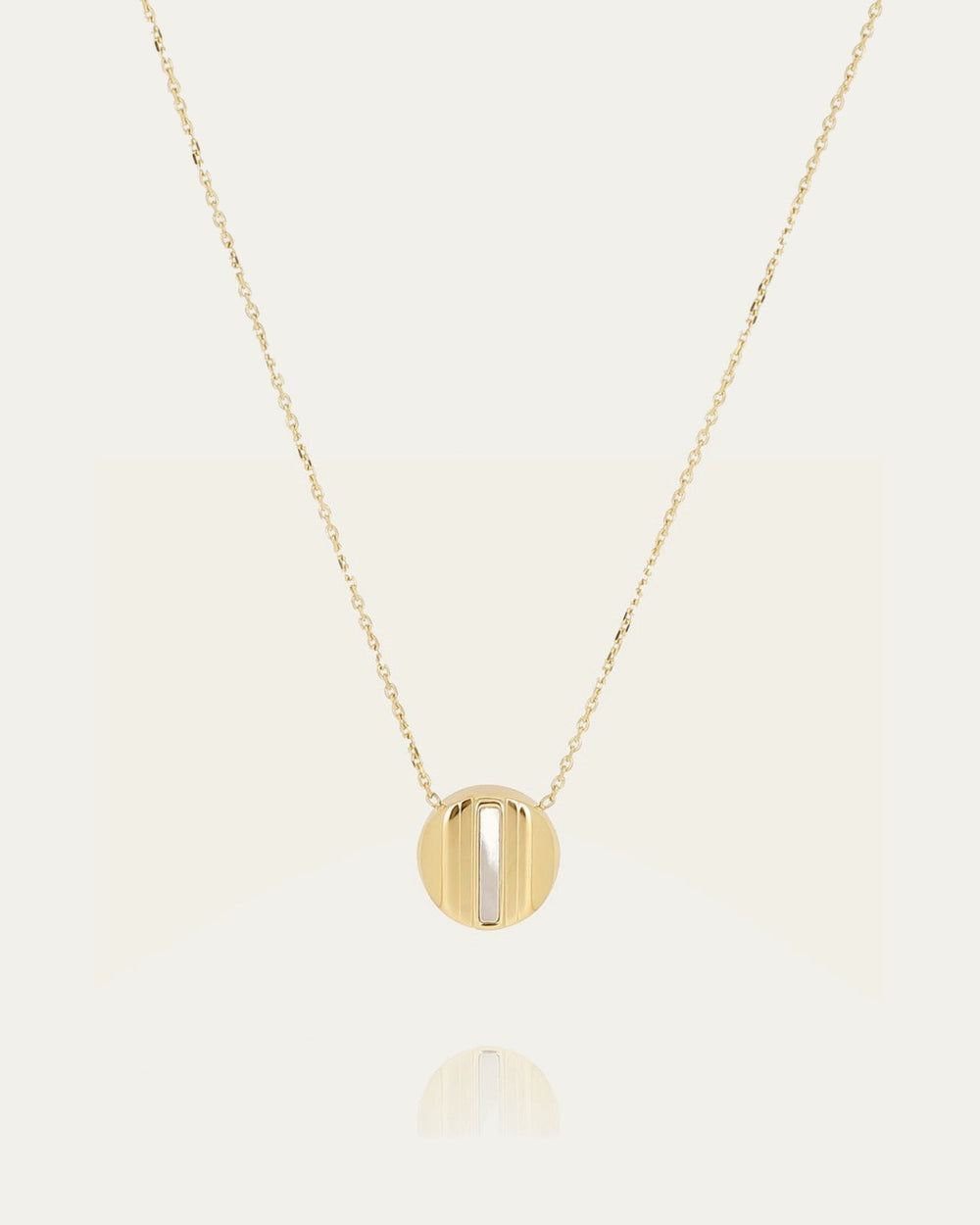 Luras necklace (Gold-plated steel)