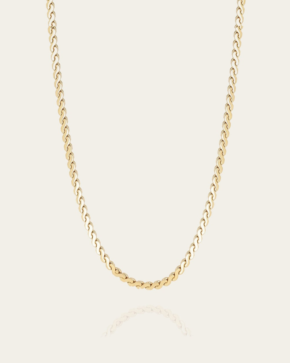 Collier Yulara (Acier doré)