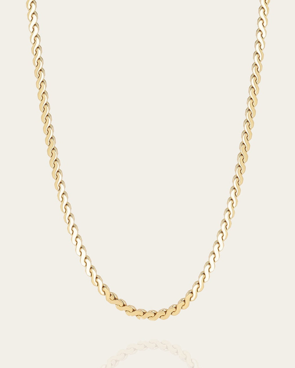 Collier Yulara (Acier doré)