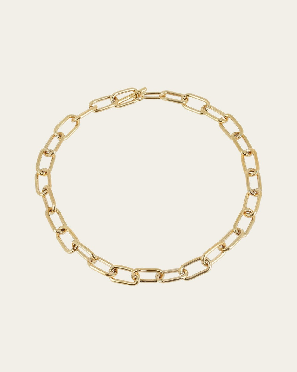 Collier Ylena (Acier doré)