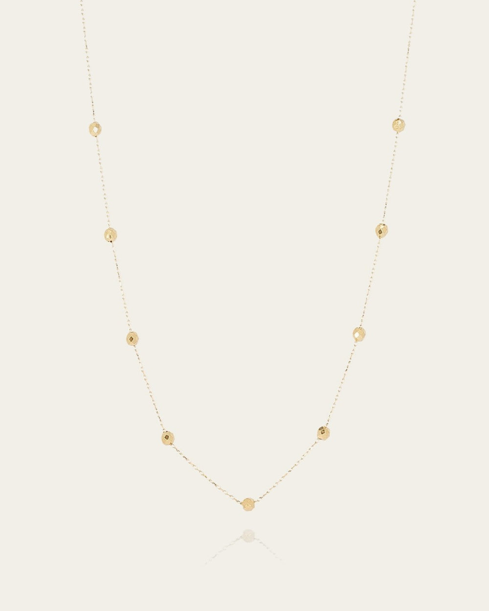 Necklace Lysenne (Gold-plated steel)