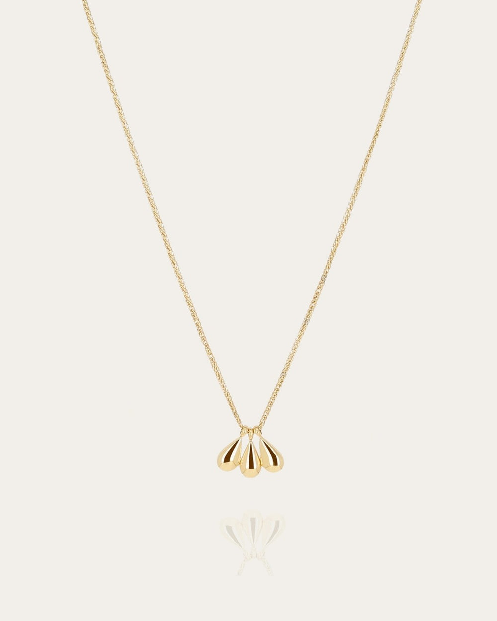Necklace Vespera (Gold-plated steel)