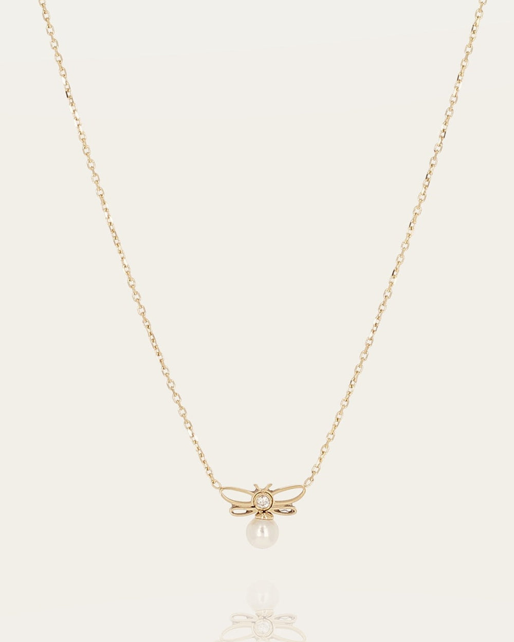 Collier Brumelle (Acier doré)
