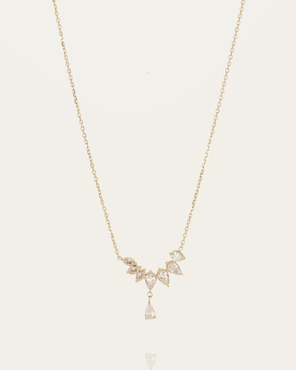 Collier Lumoria (Acier doré)