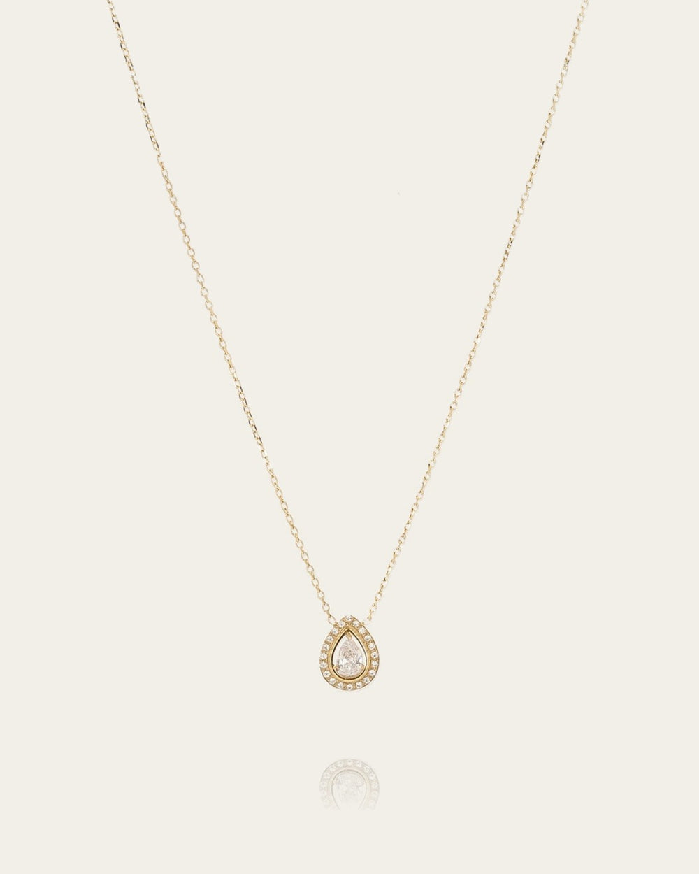 Necklace Izel (Gold-plated steel)