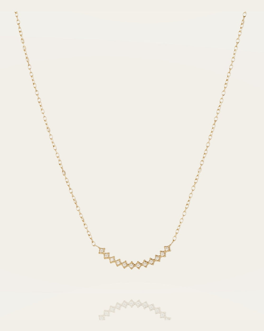 Collier Cassis (Acier doré)