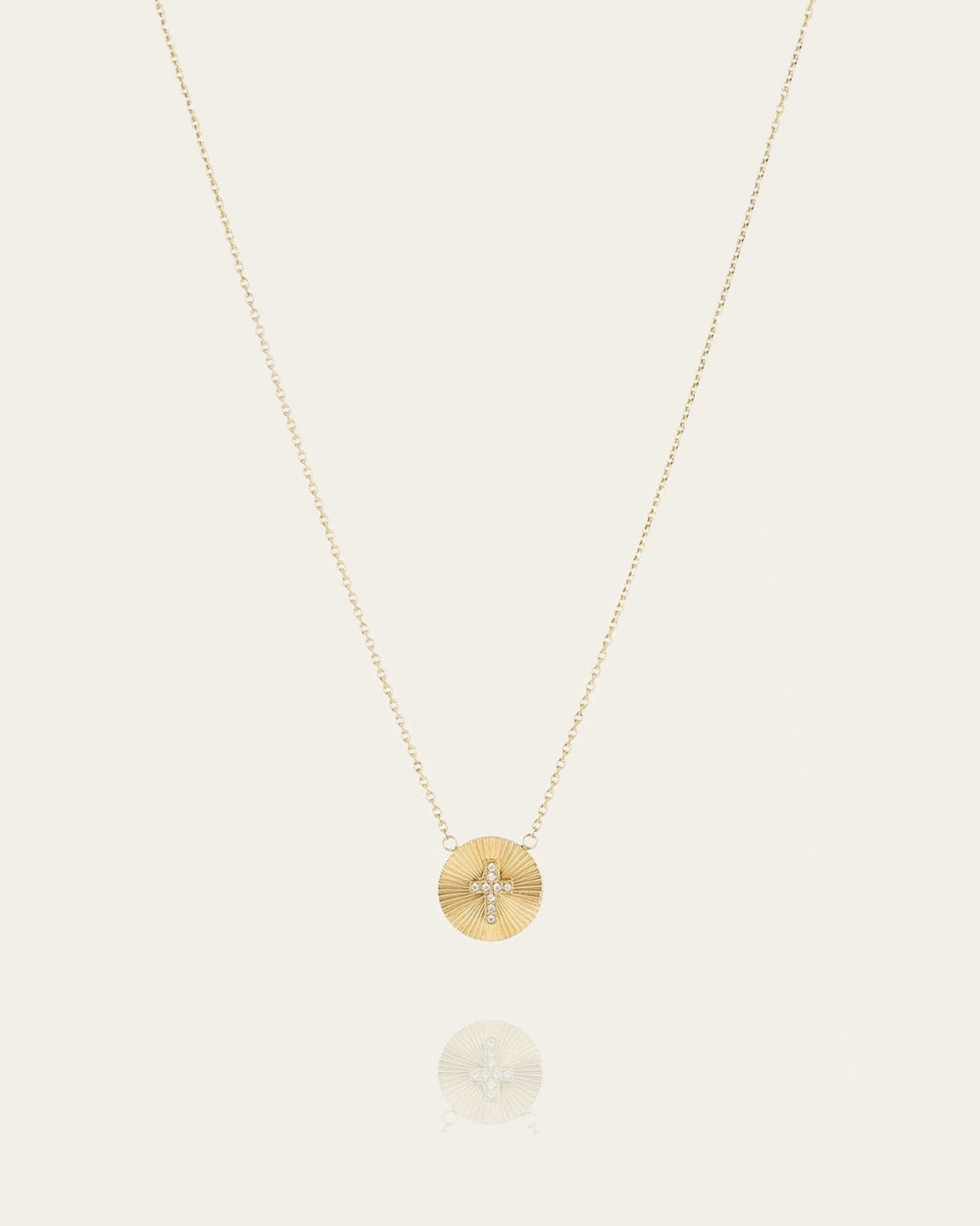 Necklace Aveline (Gold-plated steel)