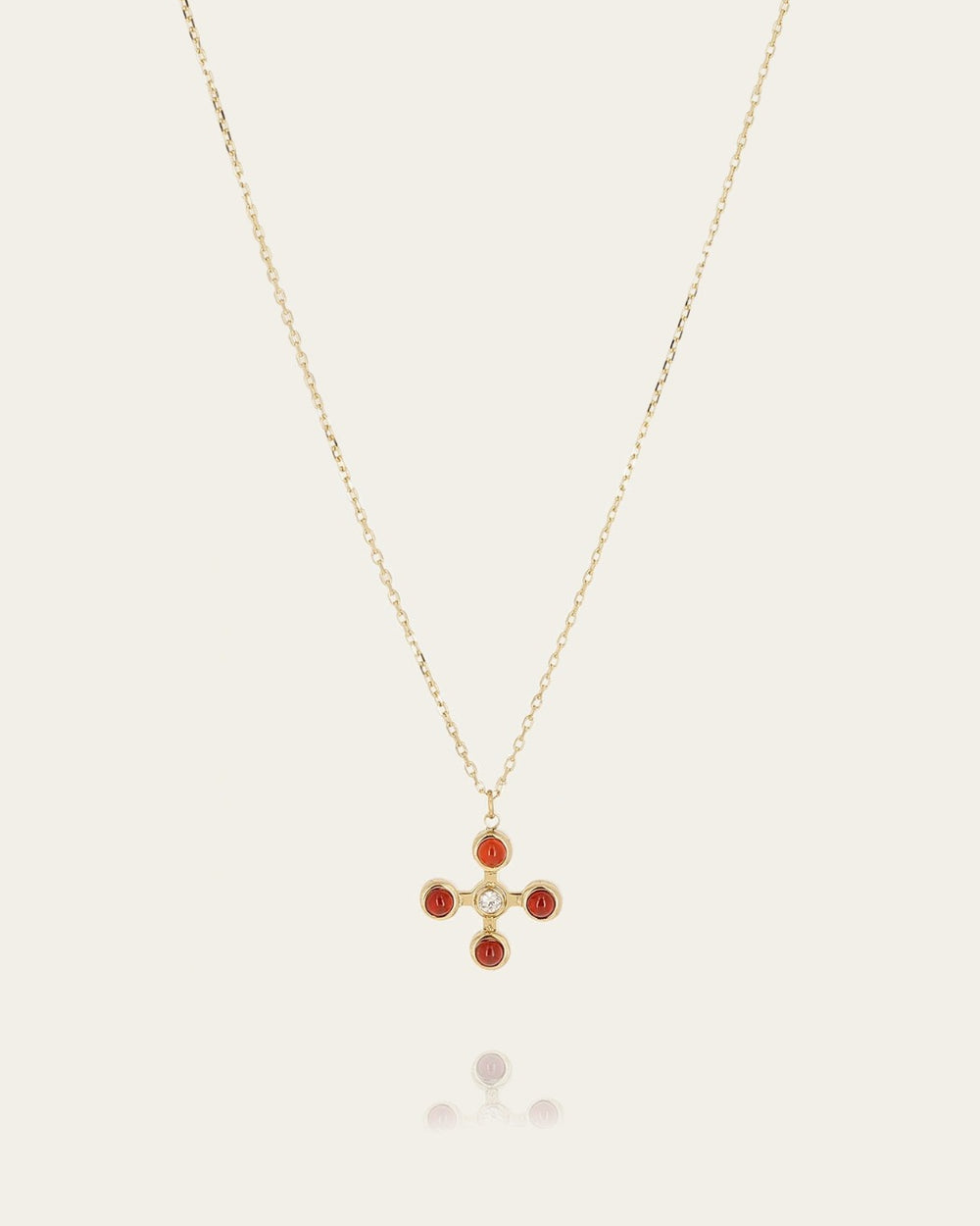 Élova Necklace (Gold-plated Steel)
