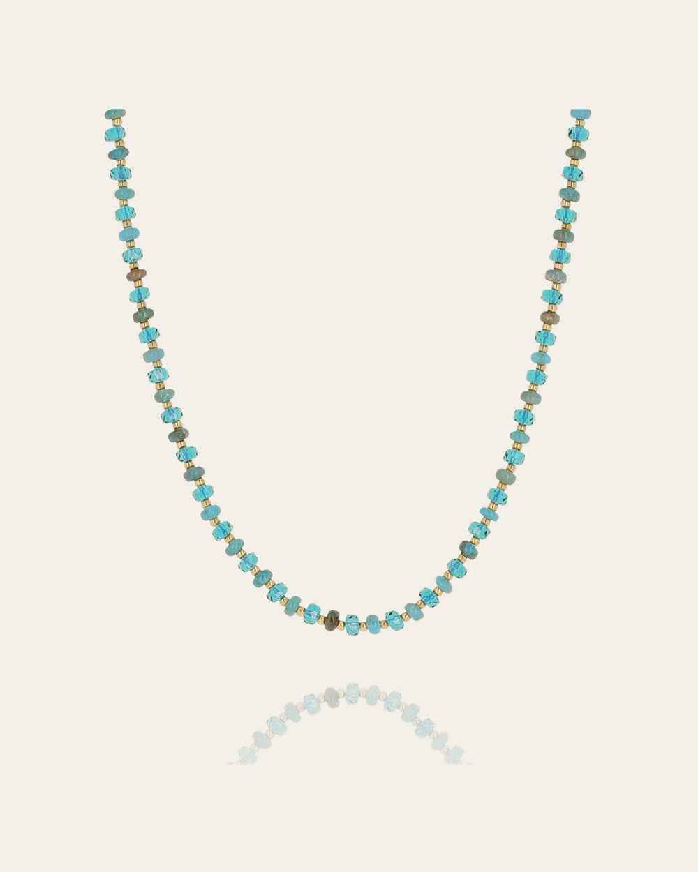 Necklace Mahé (Gold-plated steel)