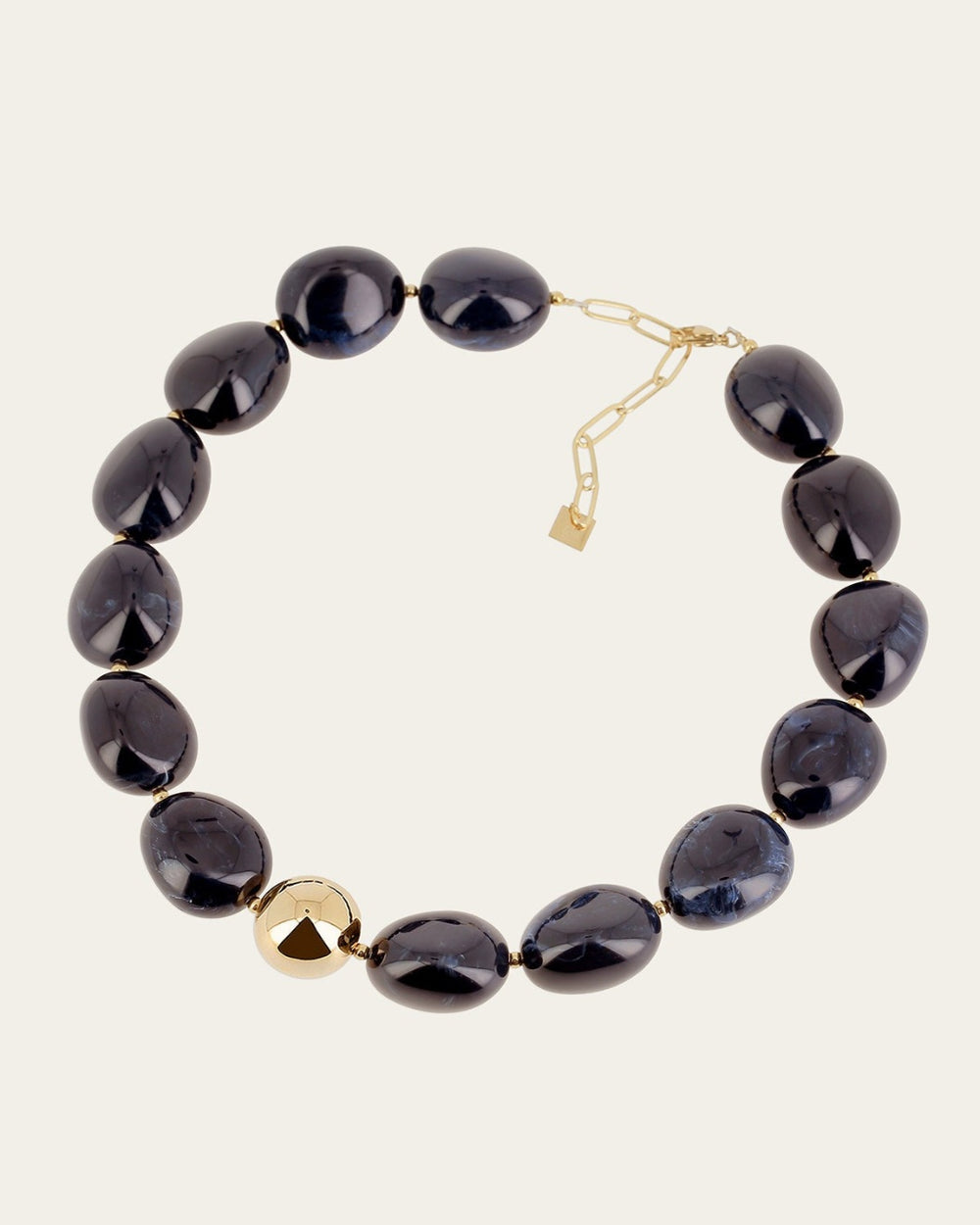 Galet Necklace (Gold-Plated Steel)