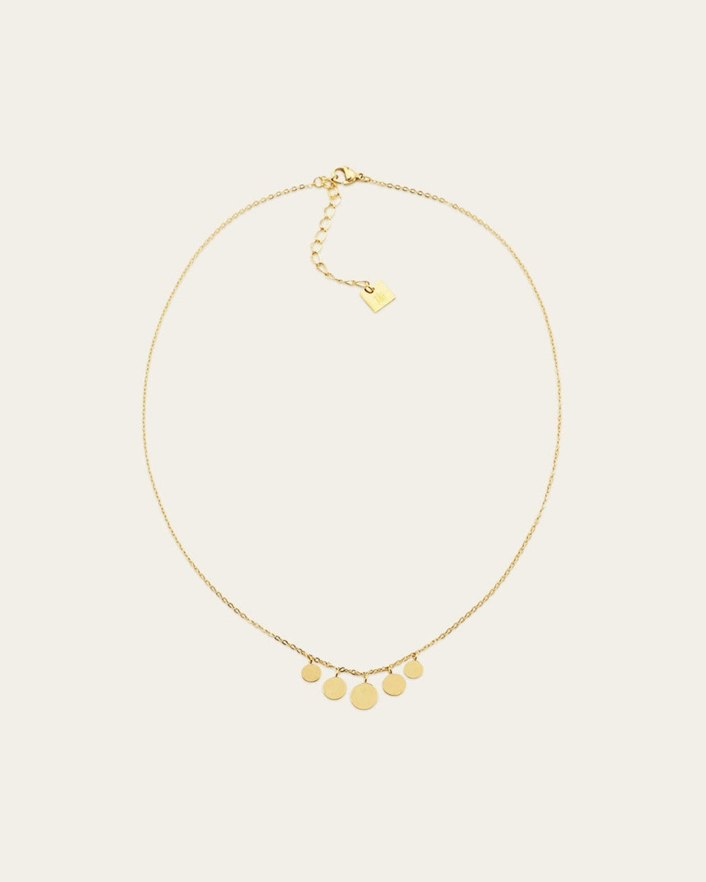 Pluton Necklace (Gold-plated steel)
