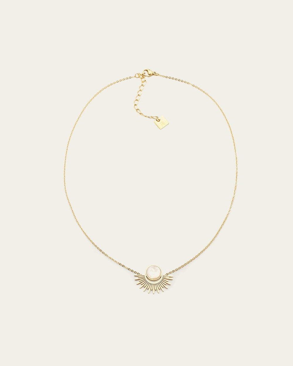 Cytisus Necklace (Gold-plated steel)